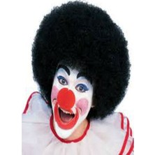 TeknoKapsül Kabarık Bonus Peruk - Siyah