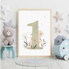 Voba Store Bir Yaş Dögümgünü Çerçeve Görünümlü Mdf Tablo -86