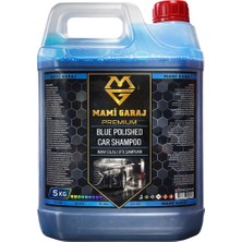 Mami Garaj MAMİ GARAJ MAVİ CİLALI OTO ŞAMPUANI 5KG