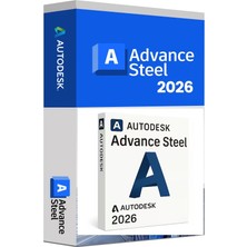 Autodesk Advance Steel 2026 (Windows) - 1 Pc 1 Yıl Autodesk Key + Kurulum Hizmeti