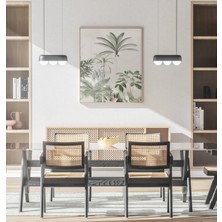 Voba Store Büyük Boy Bitki Temalı Dekoratif Mdf Tablo