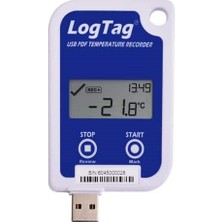 Tekno İstanbul Logtag Utrıd-16 USB Sıcaklık Veri Kaydedici Ekranlı -30°c / +60°c Pdf & Excel Data Logger