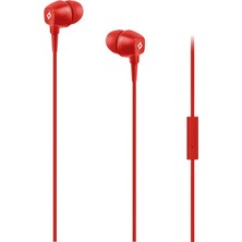 Ttec Pop Mikrofonlu Kulakiçi Kulaklık 96Db Kırmızı