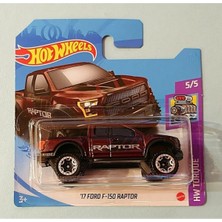 Hot Wheels 17 F-150 Raptor Bordo - 1:64 Ölçek