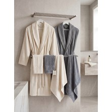 Sofline %100 Pamuk Bornoz Seti, Aile Bornoz Takımı, Havlu Seti, Çeyizlik Bornoz Takımı