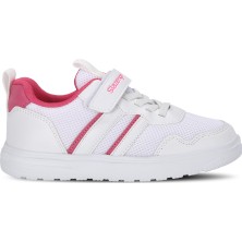 Slazenger Freedom I Kız Çocuk Cırt Cırtlı Gri / Pembe Günlük Spor Ayakkabısı