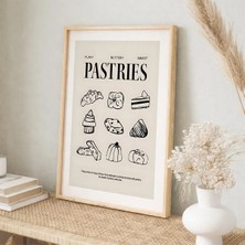 Voba Store Voba Çerçeve Görünümlü Mutfak Temalı Mdf Tablo-68