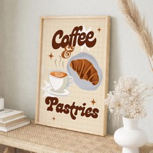 Voba Store Voba Coffee Mutfak Kullanımına Uygun Çerçeve Görünümlü Mdf Tablo-64