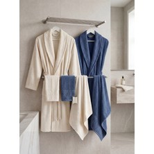 Sofline %100 Pamuk Bornoz Seti, Aile Bornoz Takımı, Havlu Seti, Çeyizlik Bornoz Takımı