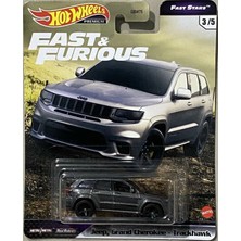 Hot Wheels Fast-Furious Premium Arabalar GBW75 Jeep Grand Cherokee-Trackhawk