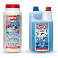 Puly Caff Polvere 900GR + Pulymilk 1lt | Espresso Kahve Makinesi Temizlik Paketi