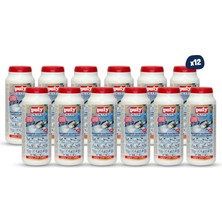 Puly Caff Polvere 900GR x 12| Espresso Kahve Makinesi Temizlik Tozu | 12'li Paket