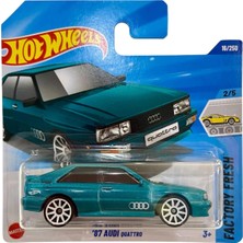 Hot Wheels 87 Audi Quattro Diecast Model Metal Gövde Ölçekli Koleksiyonluk Parça