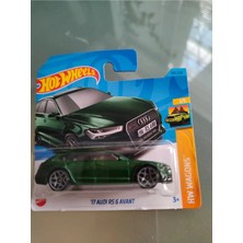 Hot Wheels '17 Audi RS 6 Avant Metal Gövde ile Detaylı Tasarım Diecast Model