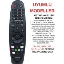 Zeyar Teknoloji Sihirli Kumanda Ses Komutlu ve Air Mouseli MR20, MR19, MR18 Uyumlu, A Kalite