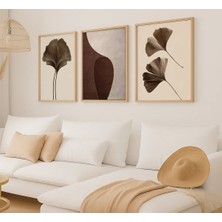 Voba Store 3 Parça Çerçeve Görünümlü Modern Mdf Tablo Seti -83-1