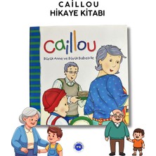 Burhan Yayınları Caillou Hikaye Kitabı | Büyükanne ve Büyükbabası ile | 2+ Yaş ve Üzeri Çocuk Hikaye Kitabı