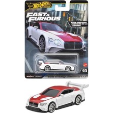 Hot Wheels Fast-Furious Premium Araba 2018  Continental Gt3 HNW46-HVR63