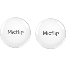 Micflip P23 2’li Smart Tag Akıllı Takip Cihazı Beyaz