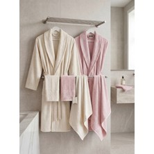 Sofline %100 Pamuk Bornoz Seti, Aile Bornoz Takımı, Havlu Seti, Çeyizlik Bornoz Takımı