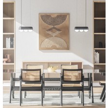 Voba Store Büyük Boy Teklilili Bohem Mdf Tablo