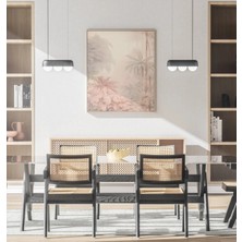 Voba Store Dekoratif Büyük Boy Bitki Temalı Mdf Tablo