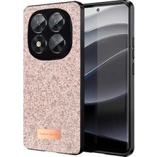 Die Grup  Onegif Xiaomi Redmi Note 14 Pro 5g Bright Simli Kapak - Pembe