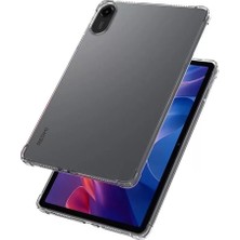 TeknoKapsül Redmi Pad 2 Kılıf Anti Shock Tablet Silikon - Şeffaf