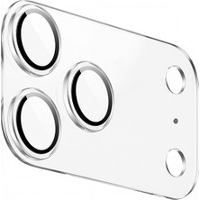 iPhone 17 Pro​ Uyumlu Wiwu LG-013 Lens Guard Matte Kamera Lens Koruyucu Şeffaf