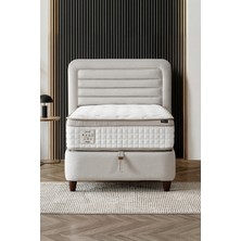 Cennet Yatak Janett Tek Kişilik Yatak Seti Baza Başlık Dahil Full Set