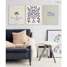 Voba Store 3 Parça Modern Tablo Seti