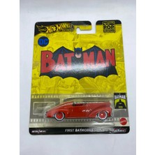 Hot Wheels Premium First Batmobile *batman Dc Hw Pop Culture