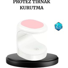 TeknoKapsül Mini Oje Kurutma 16W LED Uv Hızlı Kurutma Taşınabilir Kompakt