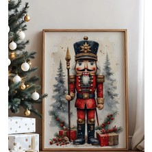 Voba Store Yılbaşı Kurşun Asker Temalı Çerçeve Görünümüne Sahip Mdf Tablo -5