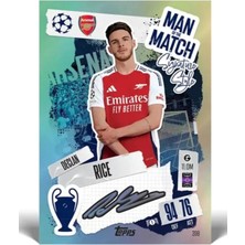 Topps Declan Rice Man Of The Match Attax 2024/2025 Signature Style