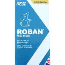 Ekoplas Roban Wax Block Fare Haşere Kovucu 88 gr