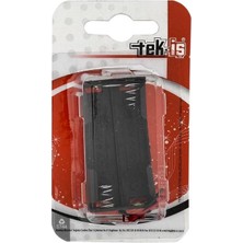 Tek-İş Pil Yuvası 2'li Siyah Renk