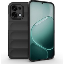 Oppo A6 Pro Kılıf Esnek Tpu Oyuklu Arka Yüzey Tasarımlı Etnik Silikon Kapak