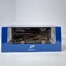 PosterCars Hyper Car Lamborghini Sian Fkp 37 Verde Gea - League Collection 1/64 Model Araba