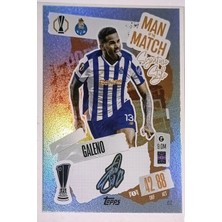 Topps Signature Card Galeno Man Of The Match