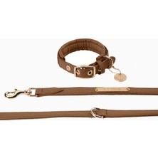 Eskadron Heritage 24 Köpek Tasma ve Gezdirme Seti Örgülü Suni Deri