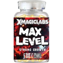 Xmagiclabs Max Level Gh Shilajit, Maca, Tribulus, Turkesteron  180 Caps - Usa Menşei Fda Onaylı
