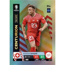 Topps Match Attax Euro 2024 Futbol Kartları Centurion Xherdan Shaqiri CC11