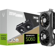 Zotac Geforce Rtx 5060 Gamıng Twın Edge Oc 8gb Gddr7 128BIT Dlss 4 Ekran Kartı
