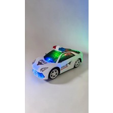 Famemus Accessory Sesli ve Işıklı Polis Arabası 16CM Boyut