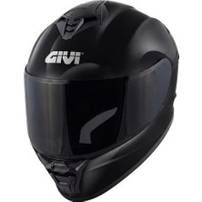 GIVI 50.X SİYAH KAPALI KASK (SİYAH CAMLI)
