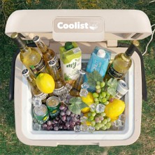 Coolist CLK12C 12/24VOLT/ 220VOLT 12 Litre Taşınabilir Kompresörlü Oto Buzdolabı