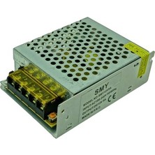 Smy 12V 5A Metal Kasa Adaptör Geniş Kasa Adaptör