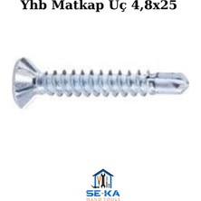Seka Hand Tools Yhb Matkap Uç 4,8X25 Çinko 200 Adet