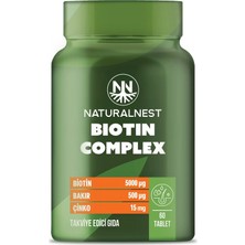 Naturalnest Biotin Complex 60 Tablet